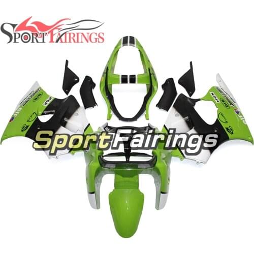 Green SBK Fairings For Kawasaki ZX6R ZX-6R 00 01 02 Ninja 636 2000 - 2002 Injection ABS Plastic Covers Motorcycle Carenes New