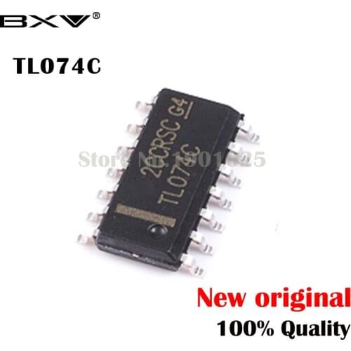10PCS TL074CDT SOP-14 TL074 SOP SMD new and original