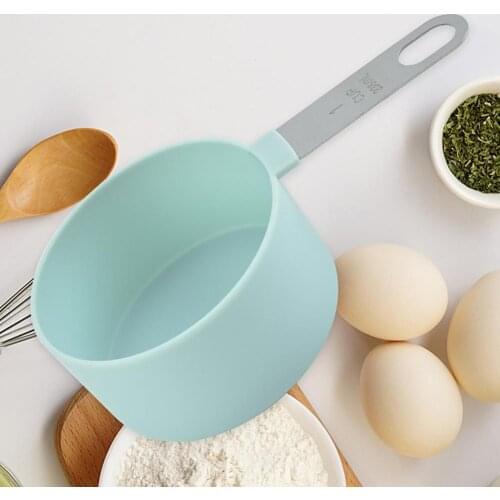 8Pcs/Set Measuring Spoons Teaspoon Household Plastic Measuring Cup Spoon with Handle Home Dishwasher Baking Accessories