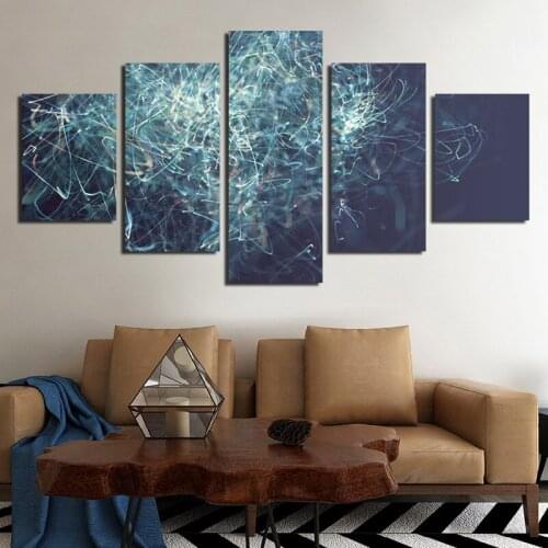 Abstract Geometric Lines Texture Picture Print Poster Frameless Style Canvas Painting Printable Home Decoration