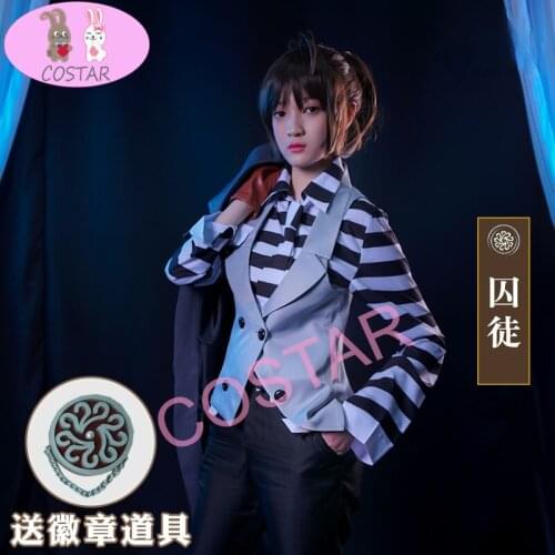 Anime! Identity V Luca Balsa Deacons Coffee Game Suit Uniform Cosplay Costume Halloween Party Outfit Dailydress For Men 2021 NEW