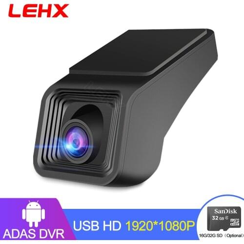 LEHX X8 Car Dash cam Full HD 1080P ADAS Car DVR Car Video Recorder Dash Cam Night Version parking For Car Radio Android Player