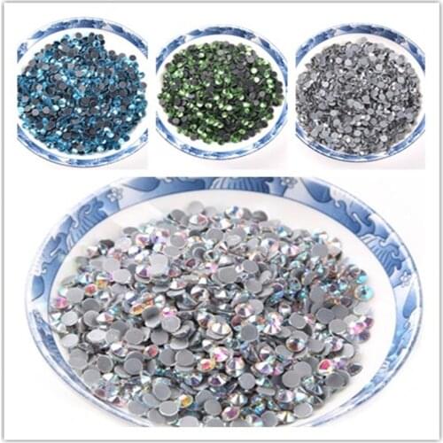 Bulk sale SS16 200gross glass stone multicolor DMC Hot Fix Rhinestones Crystal Flatback Hotfix Rhinestones strass hotfix crystal
