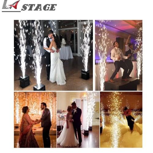CE Indoor/Outdoor Fountain Fireworks Cold Spark Machines for DJ/Stage Indoor Wedding Fireworks Stage Effects