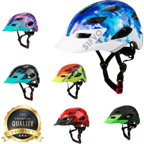 Kids Cycling Helmet Child Skating Riding Boys Girls MTB Road Safety Helmet Kids Balance Bike Bicycle Children Protective Helmet