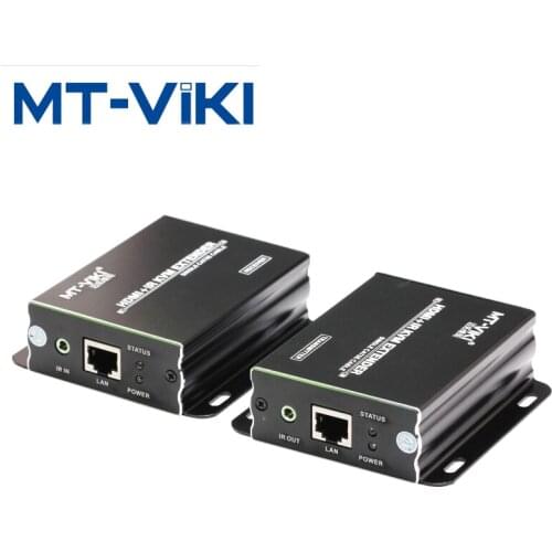 MT-VIKI KVM Extender 120m Repeat HDMI USB over UTP CAT 5e/6 RJ45 LAN cable Sender & Receiver One Pair MT-120HK