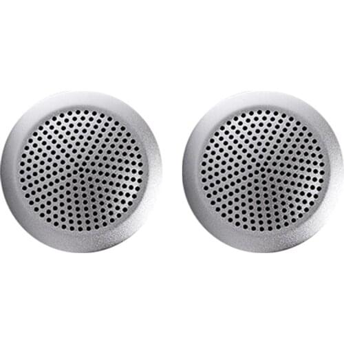 Car Dashboard Circular Speaker Cover Sticker for Land Rover Defender 110 2015-2019