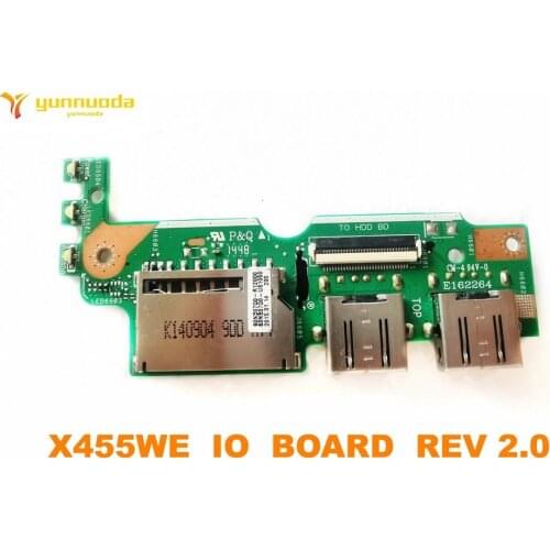 Original for ASUS X455WE USB board X455WE IO BOARD REV 2.0 tested good free shipping