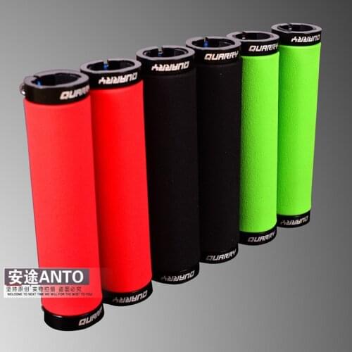 Q751 Bike handle sets Mountain handlebar Death fly aluminum alloy lock sponge car handle sets of non-slip Bicycle grip