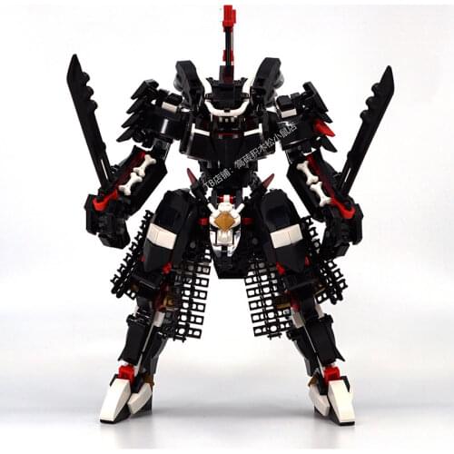 MOC Building Block Maker Film Enthusiasts Warrior Mecha Assembly Model Childrens Toy DIY Building Blocks Birthday Gift