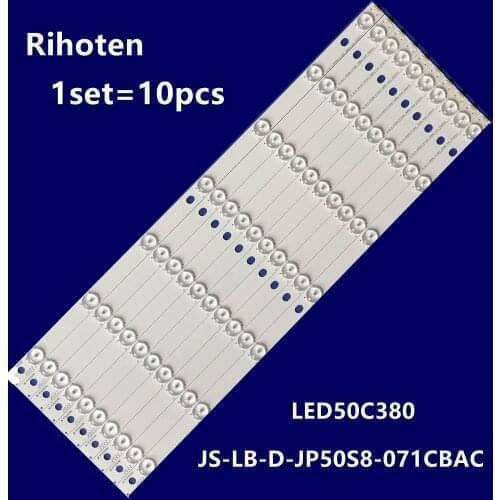 LED backlight strip 7 lamp for LED50C380 JS-LB-D-JP5058-071CBAC JP50S8 30806A Panel T500HVN01.0 CMO V500HJ1-PE8 PE1