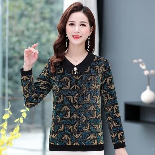 Блузки в полоску TUOMENGKE China At AliExpress