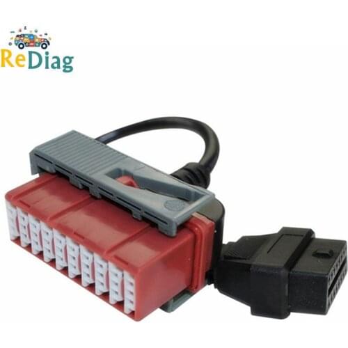 High Quality Lexia3 30Pin Cable Lexia 3 PSA 30pin cable Lexia 3 30 pin to OBD 30 pin cable For Citroen/Peugeot Free Shipping