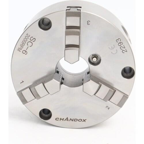 12-inch manual chuck Self-centering chuck self lock air chuck 3 jaw chuck SC-12 CHANDOX