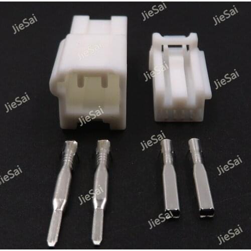 2 Pin Auto Center Alto Horn Wiring Socket For Toyota Prado 1.2 Seires Car Unsealed Connector With Terminal