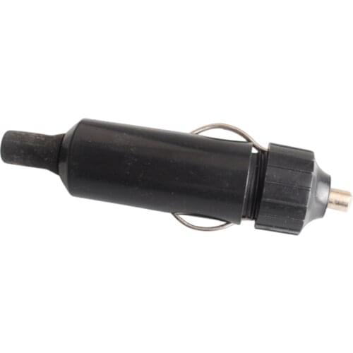 1pcs Cigarette Lighter black 12V 24V Male Lighter Socket Plug Connector Cable End Caps