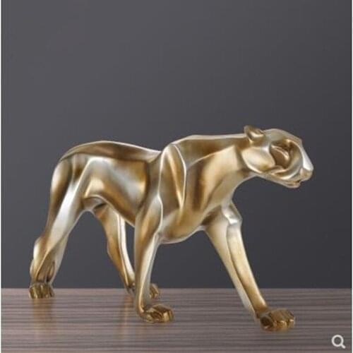 2020 EUROPEAN LEOPARD CRAFTS, CREATIVE ANIMAL STATUES, HOME OFFICE DECORATIONS, BUSINESS GIFTS