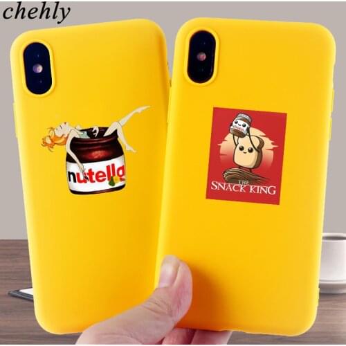 Fashion Cartoon Phone Case for IPhone 6s 7 8 11 Plus Pro X XS MAX XR Cute Cases Soft Silicone Fitted TPU Back Accessories Cover