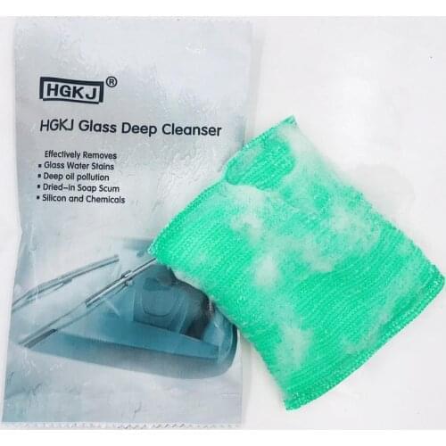Car Scratch Remover Liquid Sponge window Glass Deep Cleaner Scratches Oil Film Polish Cleaning Sponge Car Wash Tools