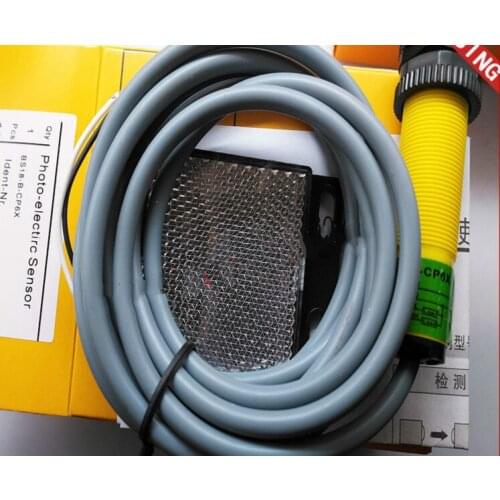 2pcs High quality tuerk Photoelectric switch BS18-B-CN6X BS18-B-CP6 BS18-B-CN6X BS18-D-CP6X