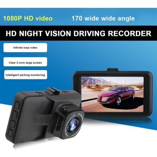 Full HD 1080P 3 "Car Car Camera With Motion Detection Night Vision G Sensor Applications Of General Car Video Recorder Dashcam