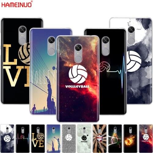 HAMEINUO Volleyball Sports Cover phone Case for Xiaomi redmi 5 4 1 1s 2 3 3s pro PLUS redmi note 4 4X 4A 5A