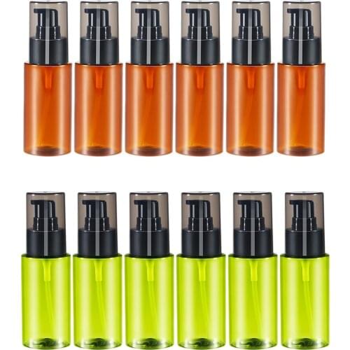MagiDeal 6pcs 60ML Empty Perfume Spray Bottle Refillable for Essential Oil