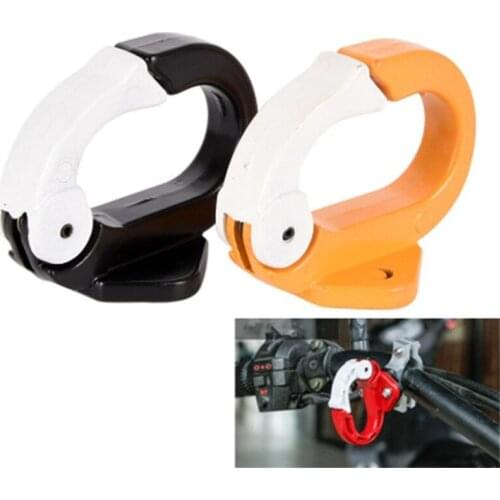 Motorcycle Luggage Helmet Hook Aluminum Mount Motorcycle Scooter Helmet Holder Bag Bottle Hook Hanger With Screws