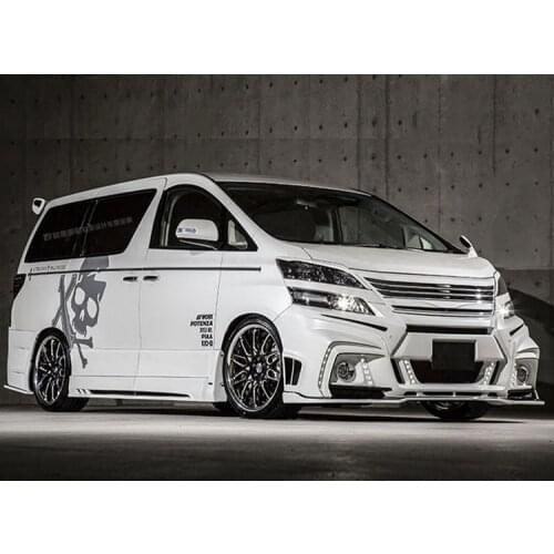 For Toyota Alphard Vellfire skull car sticker 3D LOGO Reflective car hood body sticker Car waistline stickers For Buick Gl6