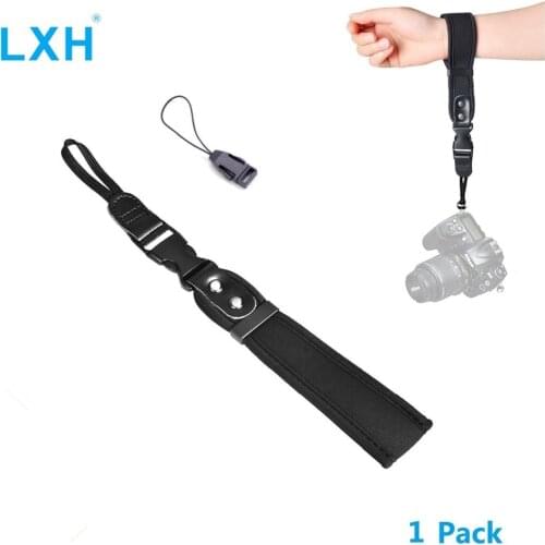 LXH Camera Wrist Strap Neoprene Adjustable Wrist Hand Strap, For Sony Fujifilm NIKON OLYMPUS Canon Digital SLR Cameras