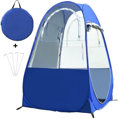 Branch fishing outdoor fishing single tent rain shading winter fishing night automatic speed wind double window 8802