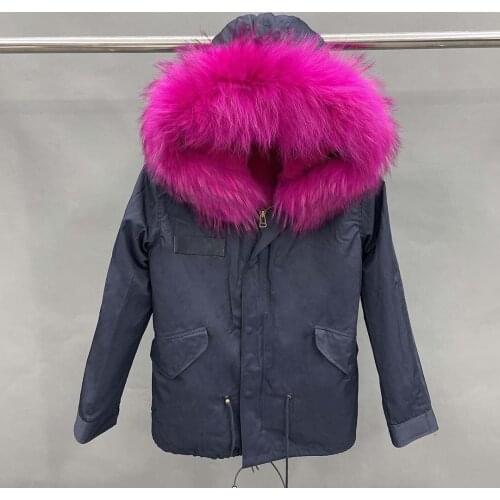 Parka Fashion Warm High Quality Coat Winter Womens Faux Fur Lined Jacket