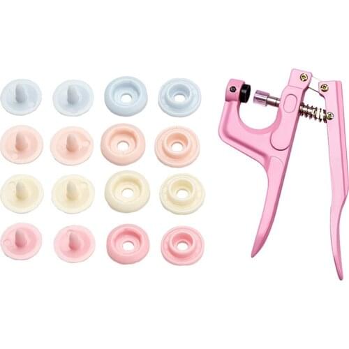 9mm Four Button Buckle Hand Pressure Sewing Tool Set Baby Bibs Rain Coat with Snaps Pliers Set Free Sewing Button Tailor