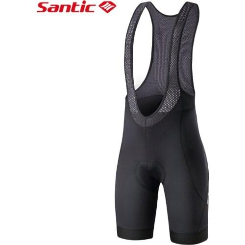 Santic Cycling Bib Shorts Spring /Summer Cycling Shorts Road Cycling Pants Comfortable High-elastic Breathable Sweat-wicking