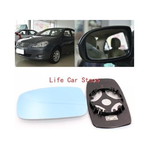 For BYD F3 F3R G3 large field vision blue mirror car rearview mirror heating wide-angle reversing lens