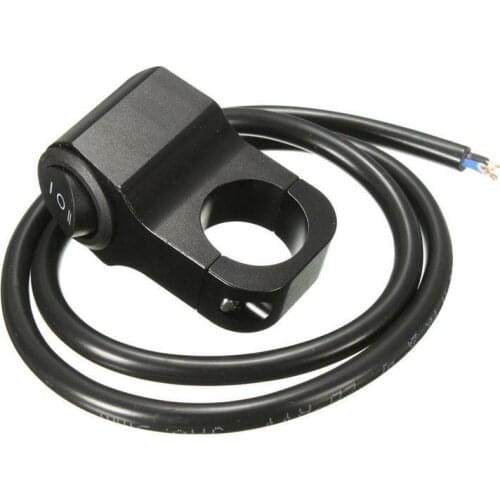 Universal Light Switch 435135 Black Motorcycle Handlebar Fog Light On Off