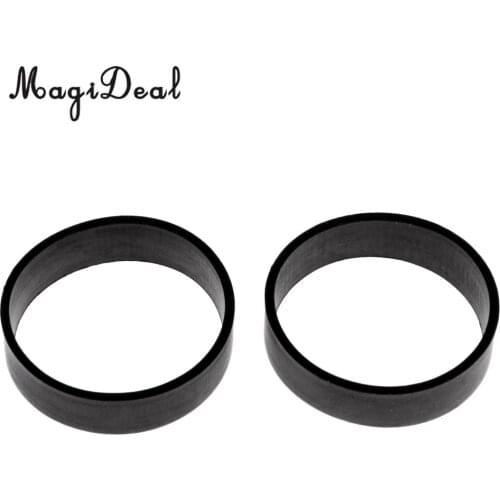 Pack 2 Universal Technical Scuba Diving BCD Backplate Snorkel Keeper Retainer Stretch Rubber Loop Band Accessories