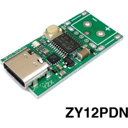USB-C PD2.0 3.0 to DC decoy fast charge trigger polling detector laptop power supply change to Type-C