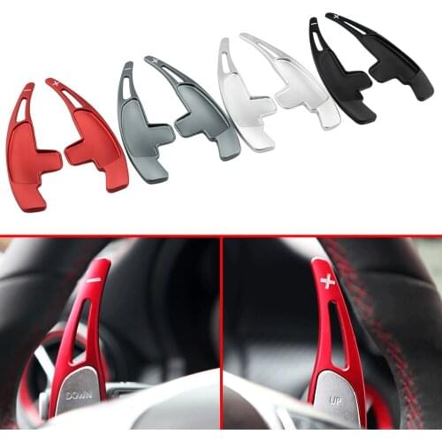 Steering Wheel Paddle For Mercedes AMG W176 W204 S204 W212 S212 W166 C117 W218 X218 X156 C197 Interior Gear Shift Accessory Trim