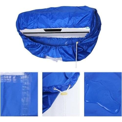 Waterproof Air Conditioner Cover Dustproof Wall Mounted Air Conditioning Protector Bags Washing Cover Pouch Cleaner Bags