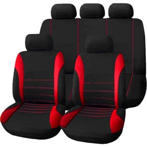High Quality Universal Car Seat Cover Set Full Seat Covers for Crossovers Sedans Auto Interior Styling Decoration Protect