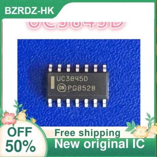 2-10PCS/lot UC3845D SOP14 UC3845DR2G New original IC