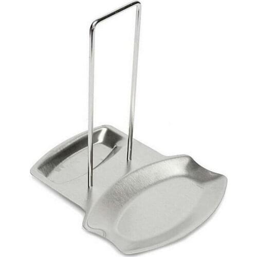 1Pcs Kitchen Organizer Pot Lid Rack Stainless Steel Spoon Holder Lid Shelf Cooking Dish Rack Pan Cover Stand Kitchen Accessories