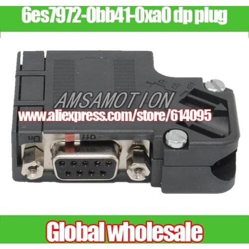 1pcs dp plug 6es7972-0bb41-0xa0 / profibus bus connector for Siemens Electronic Data Systems