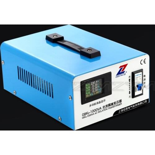 1000VA AC Ring Isolation Transformer Audio Safety Isolated Power Converter Anti-interference 220V To 220V Transformer 1000W