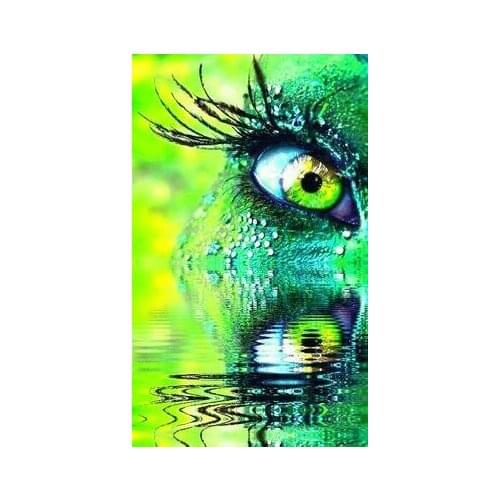 2019rhinestone pictures 5d diamond painting full set magic eye diy diamond embroidery full square/round magic eye Christmas gift