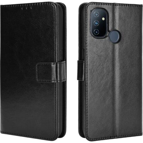 For Oneplus Nord N100 5G Case Premium PU Leather Wallet Leather Flip Case Cover For Oneplus Nord N10 5G