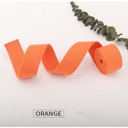 Color canvas webbing belt bag webbing backpack strapping sewing bag belt accessories ladies messenger shoulder bag webbing