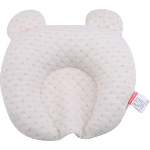 Head Shaping Baby Nursing Pillow Anti Roll Memory Foam Pillow Prevent Flat Head Neck Support Newborn Sleeping Cushion