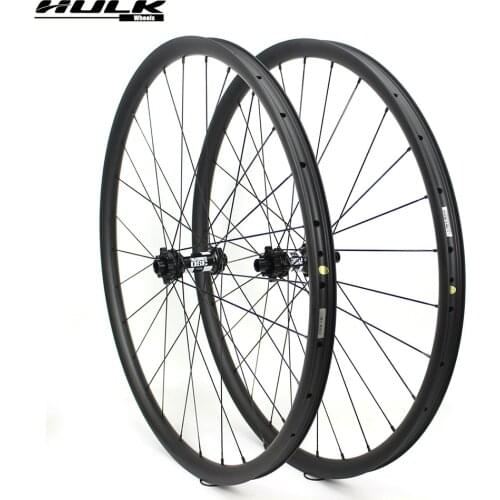 HULKWHEELS 29er MTB Carbon WheelsetOriginal DT Swiss 350 Hub Sapim CX Ray For Mountain Bike Wheel XC Wheelset 30mm Width Rim